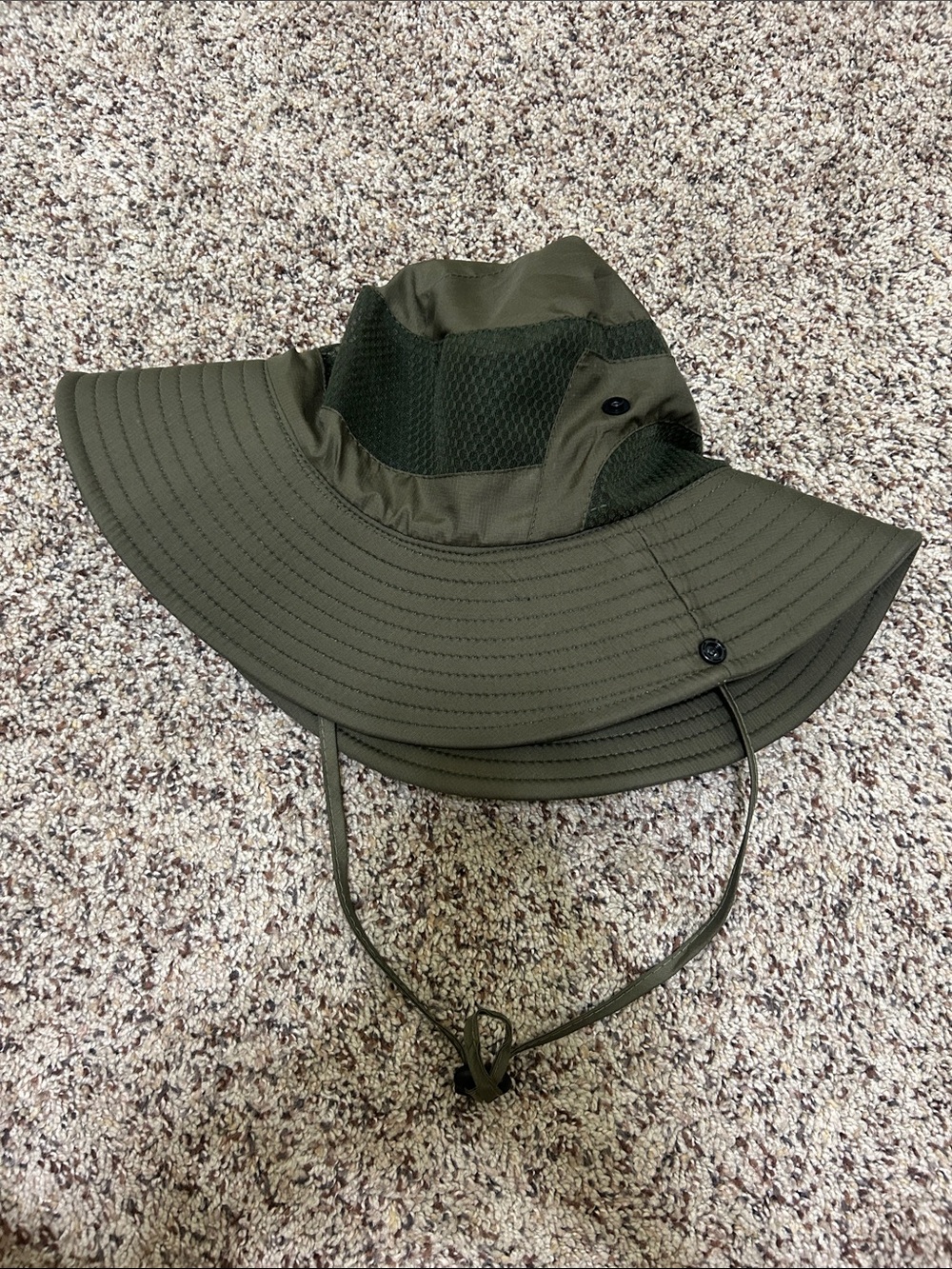 Olive Green Boonie Sun Hat